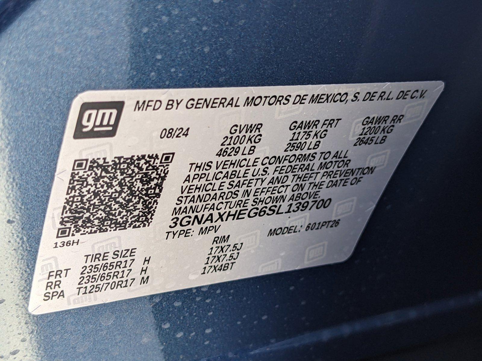 2025 Chevrolet Equinox Vehicle Photo in MIAMI, FL 33172-3015