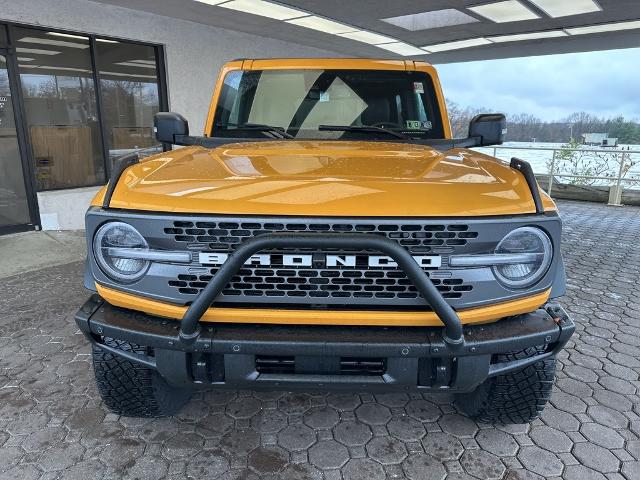 Certified 2022 Ford Bronco 2-Door Badlands with VIN 1FMDE5CPXNLB67279 for sale in Wexford, PA