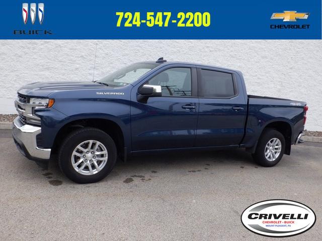 Used 2022 Chevrolet Silverado 1500 Limited LT with VIN 1GCPYJEK4NZ155886 for sale in Mount Pleasant, PA