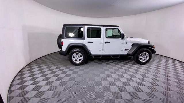 Used 2022 Jeep Wrangler Unlimited Sport S with VIN 1C4HJXDG1NW181470 for sale in Ballwin, MO