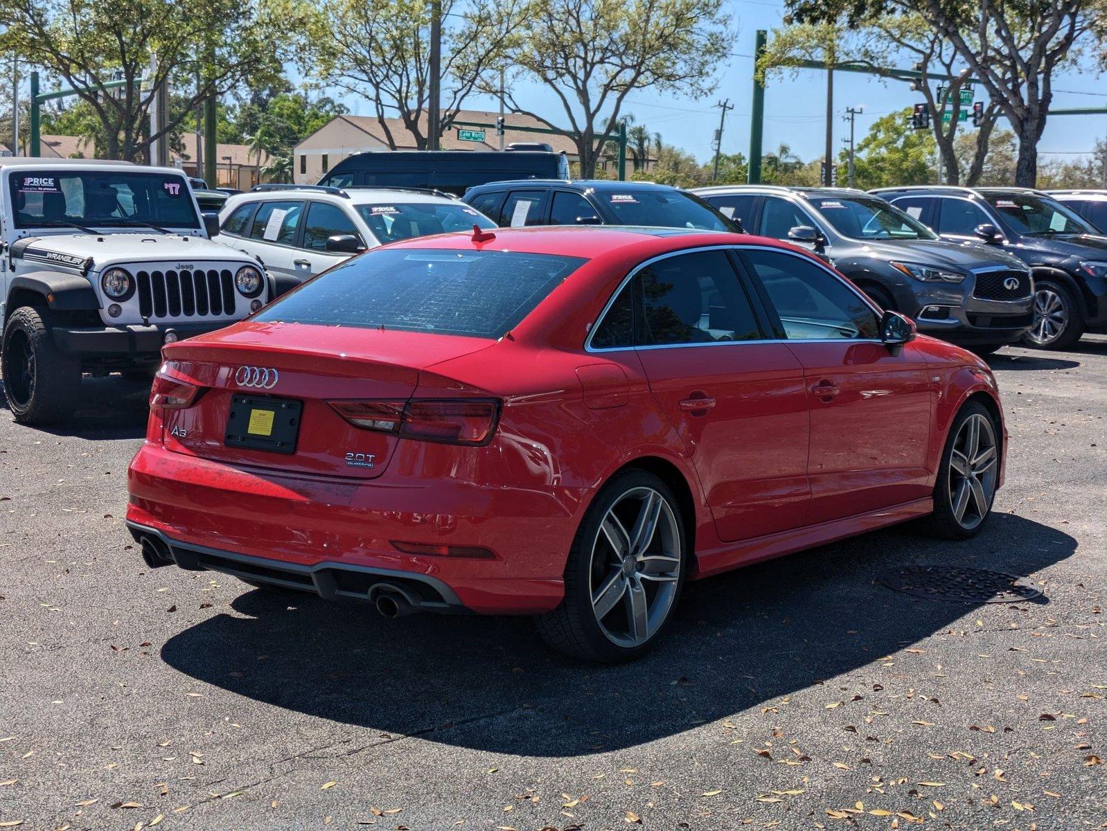 2018 Audi A3 Sedan Vehicle Photo in Pembroke Pines, FL 33027