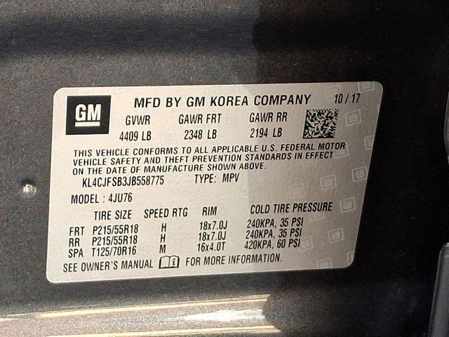 2018 Buick Encore Vehicle Photo in WATERTOWN, CT 06795-3318