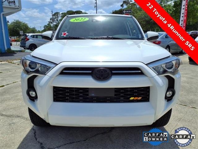 Used 2022 Toyota 4Runner SR5 with VIN JTEEU5JR7N5272507 for sale in Titusville, FL