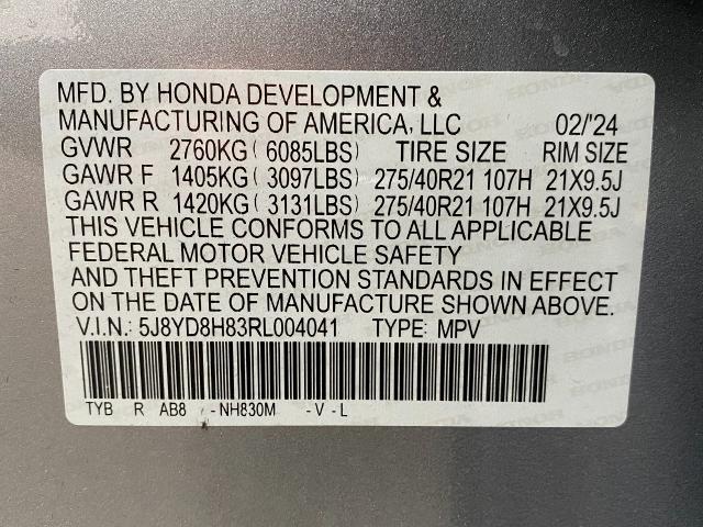 2024 Acura MDX Vehicle Photo in Appleton, WI 54913