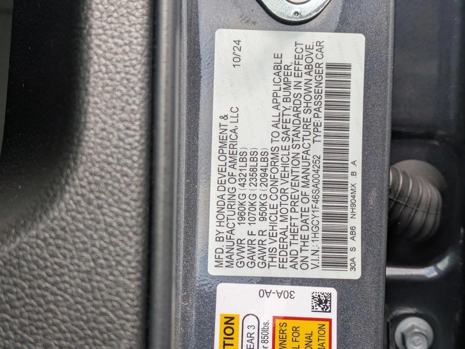2025 Honda Accord Sedan Vehicle Photo in Valencia, CA 91355-1794