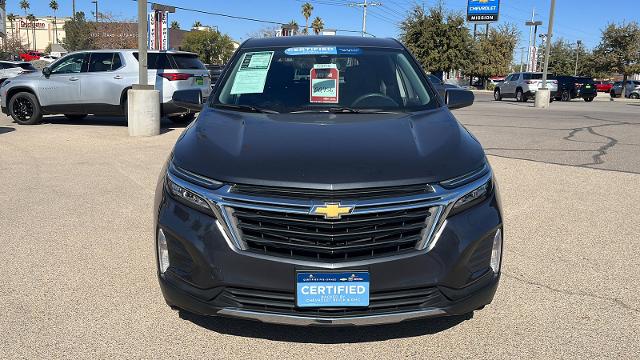 Certified 2022 Chevrolet Equinox LT with VIN 3GNAXKEV6NS104953 for sale in El Paso, TX