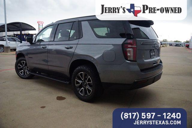 Used 2021 Chevrolet Tahoe Z71 with VIN 1GNSKPKD3MR448186 for sale in Weatherford, TX