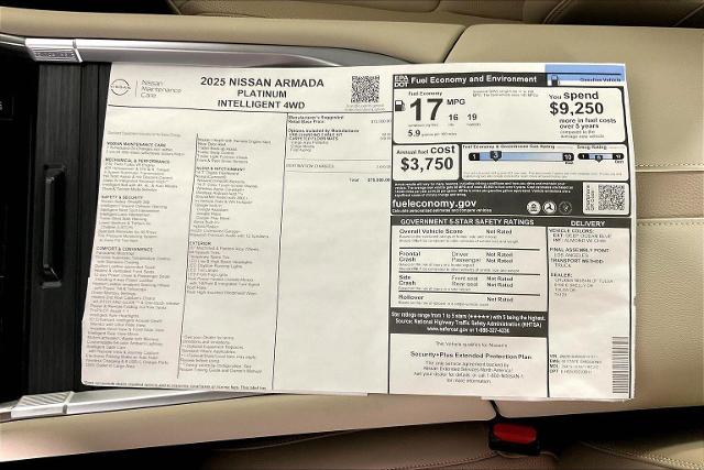 2025 Nissan Armada Vehicle Photo in Tulsa, OK 74129