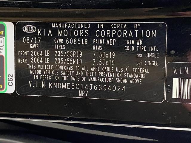 2018 Kia Sedona Vehicle Photo in Appleton, WI 54913