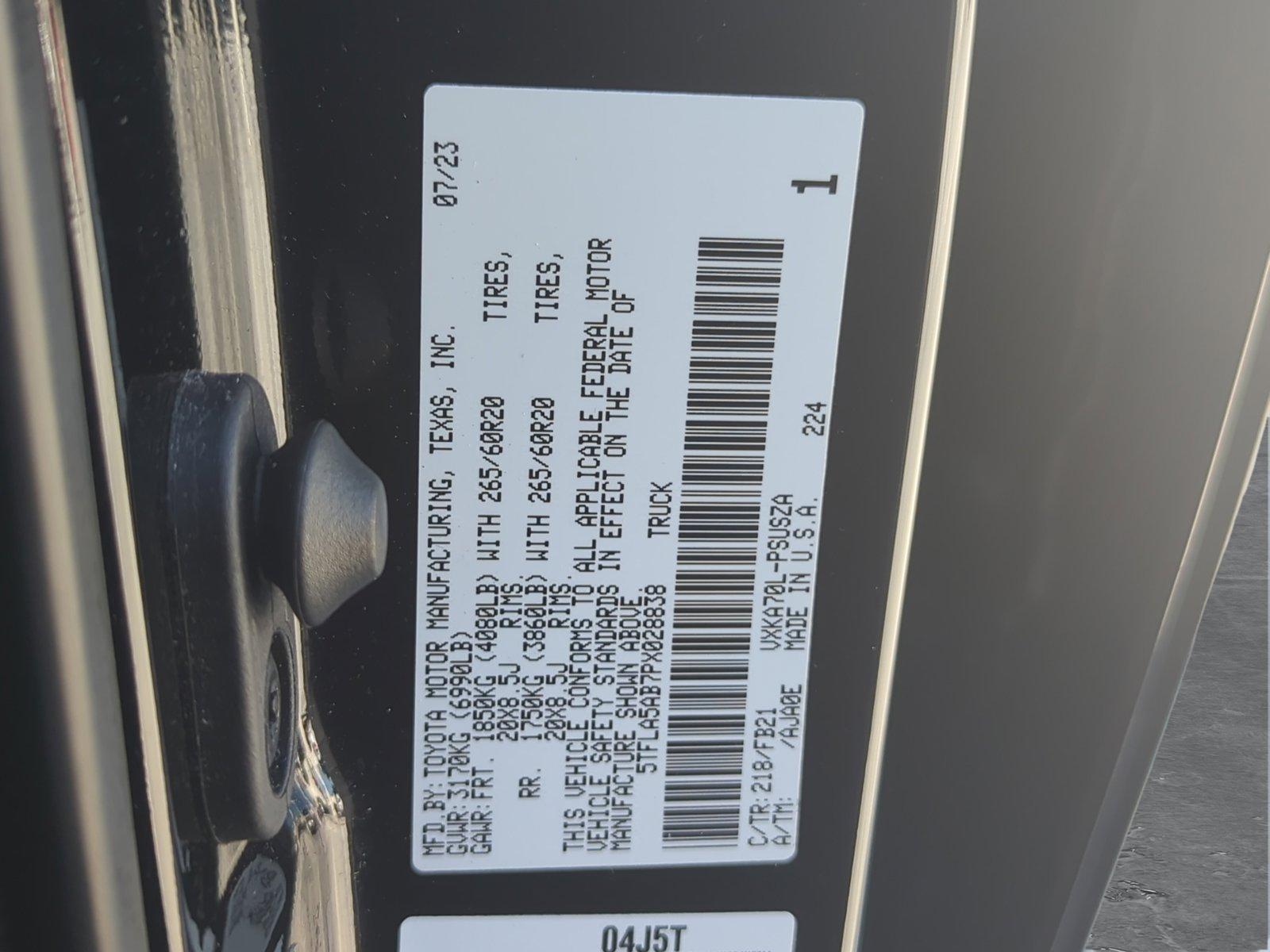 2023 Toyota Tundra 2WD Vehicle Photo in Ft. Myers, FL 33907