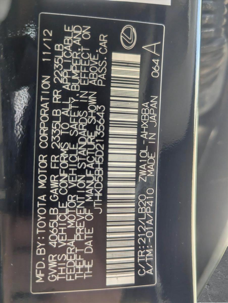 2013 Lexus CT 200h Vehicle Photo in Corpus Christi, TX 78415