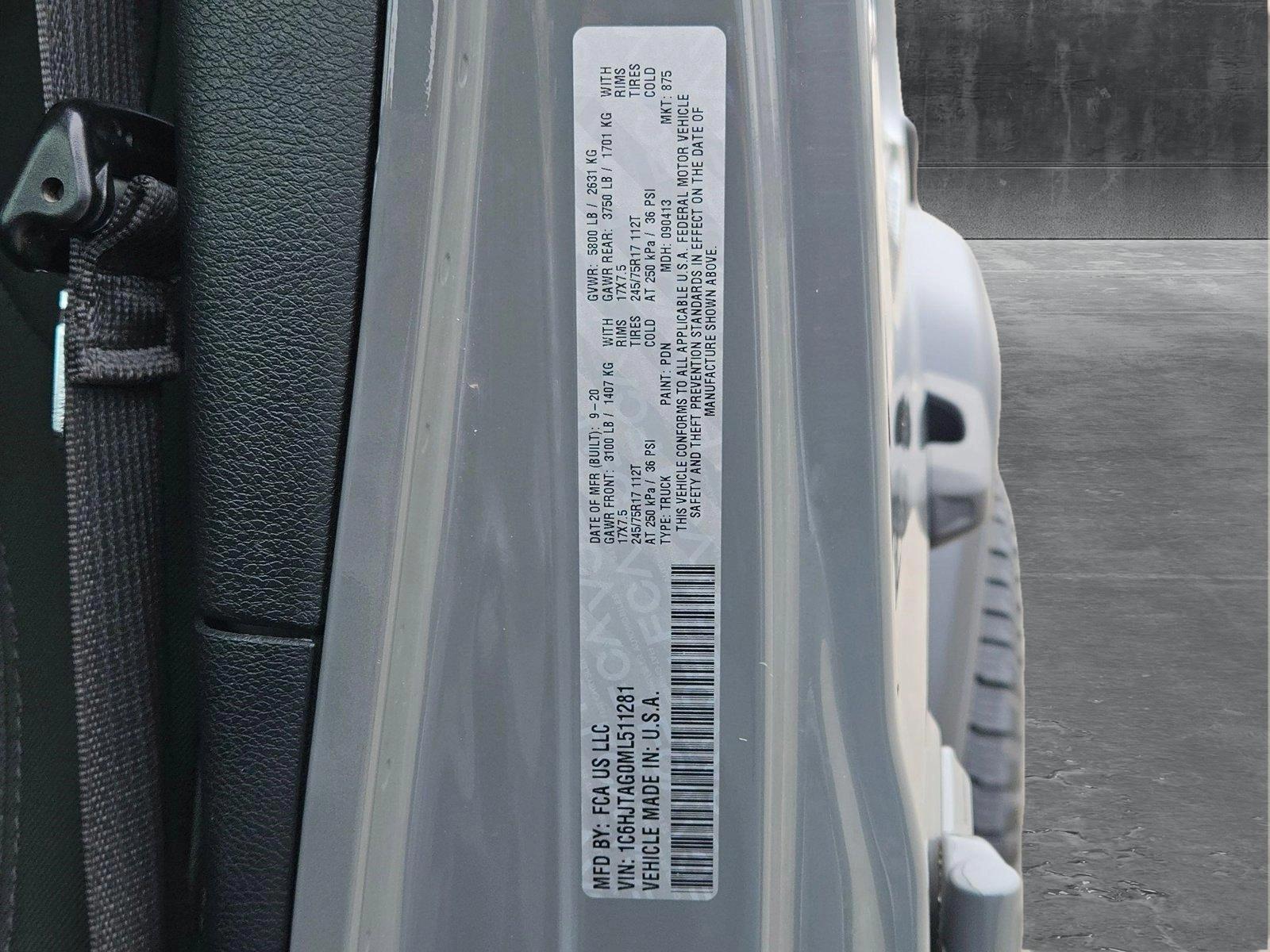 2021 Jeep Gladiator Vehicle Photo in CORPUS CHRISTI, TX 78416-1100
