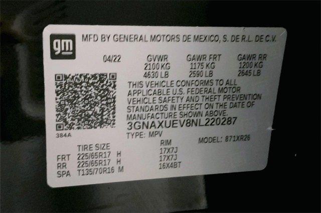 2022 Chevrolet Equinox Vehicle Photo in KANSAS CITY, MO 64114-4502