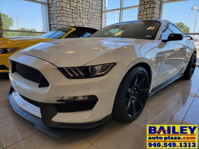 Used 2018 Ford Mustang Shelby GT350 with VIN 1FA6P8JZ7J5504136 for sale in Graham, TX