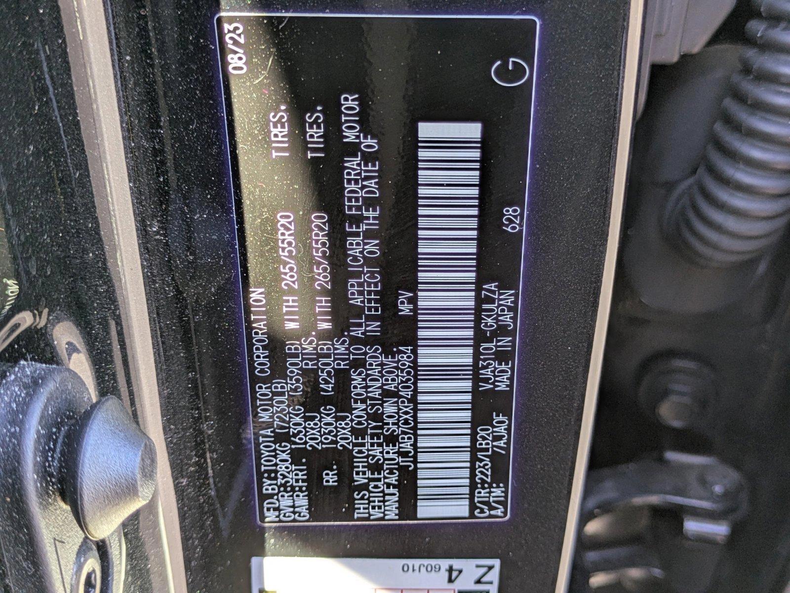 2023 Lexus LX 600 Vehicle Photo in Clearwater, FL 33761