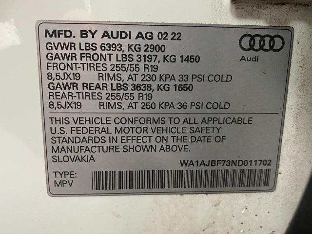 2022 Audi Q7 Vehicle Photo in Appleton, WI 54913