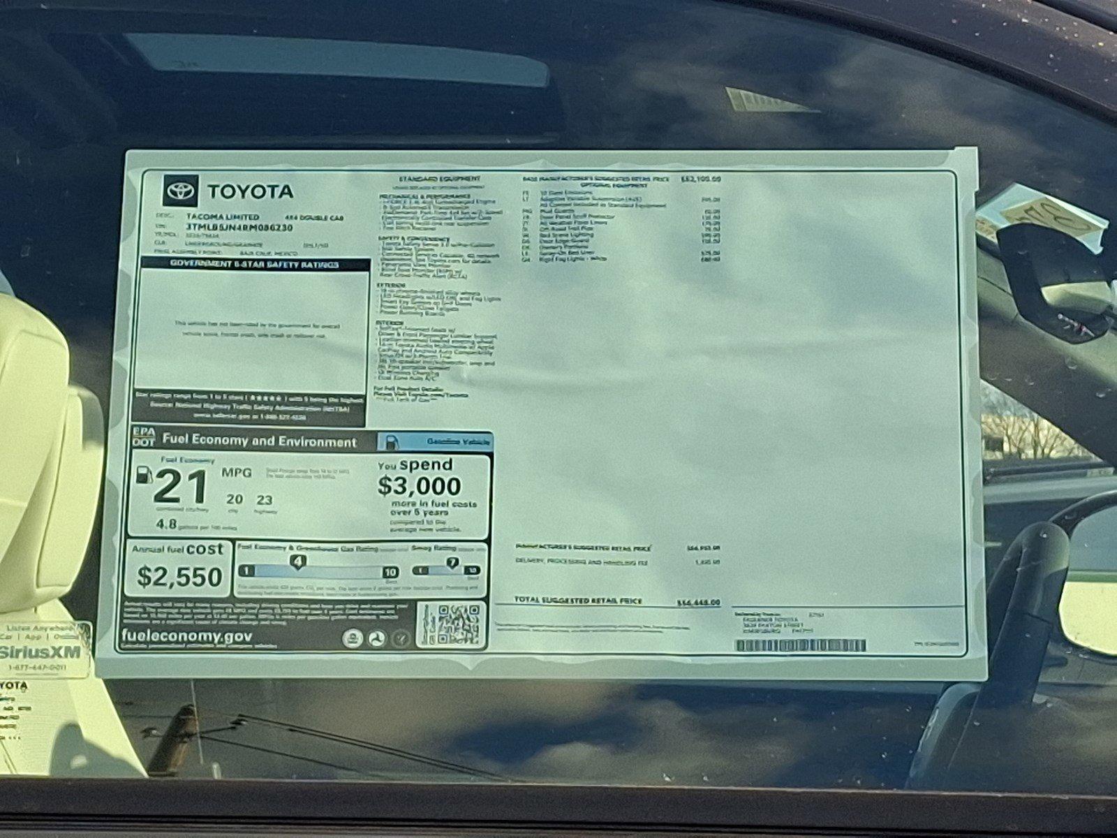 2024 Toyota Tacoma 4WD Vehicle Photo in Harrisburg, PA 17111