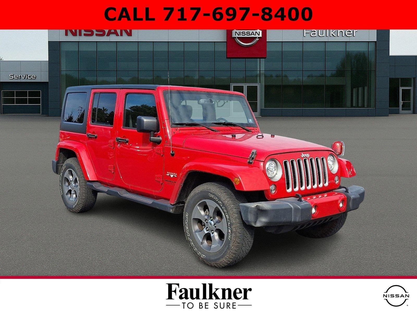 2018 Jeep Wrangler JK Unlimited Vehicle Photo in Mechanicsburg, PA 17050-2306