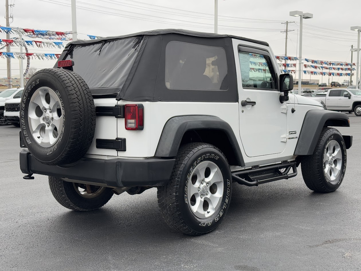 2014 Jeep Wrangler Vehicle Photo in BOONVILLE, IN 47601-9633