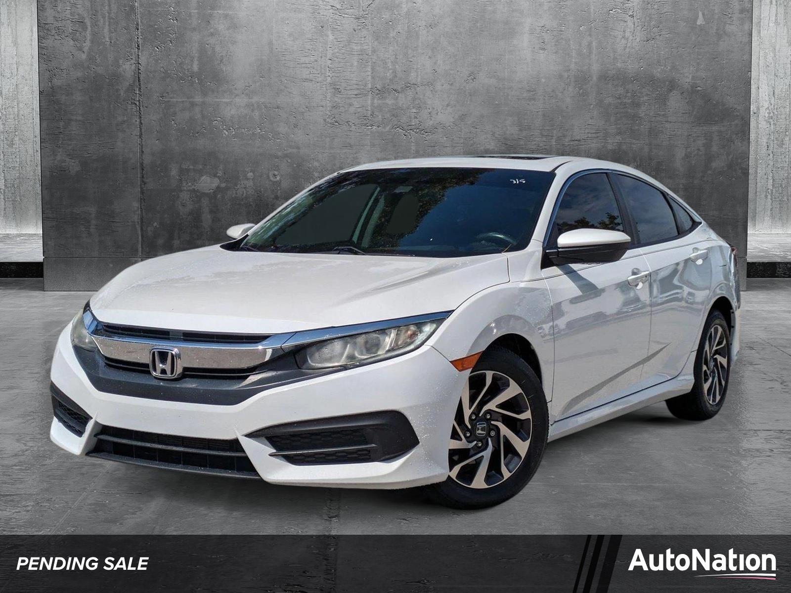 2018 Honda Civic Sedan Vehicle Photo in GREENACRES, FL 33463-3207