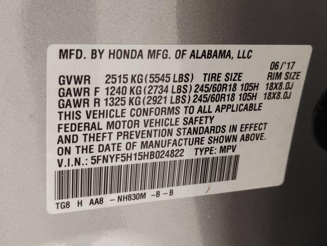 2017 Honda Pilot Vehicle Photo in Fort Mill, SC 29708