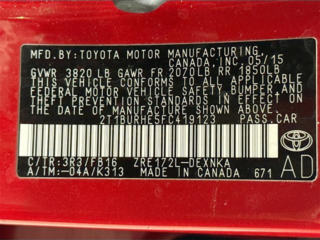 2015 Toyota Corolla Vehicle Photo in EVERETT, WA 98203-5662