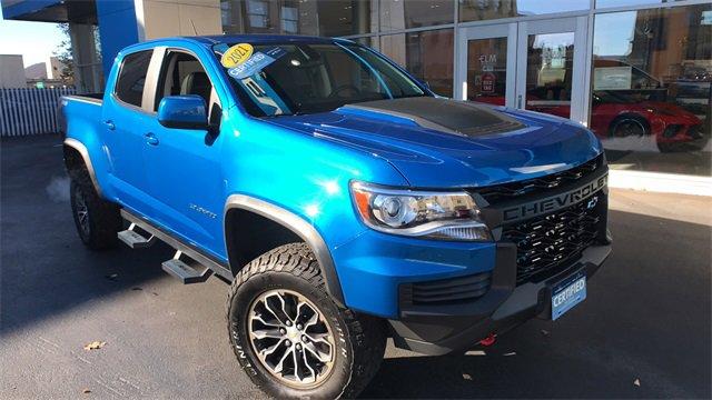 Used 2021 Chevrolet Colorado ZR2 with VIN 1GCGTEEN1M1291437 for sale in Elmira, NY