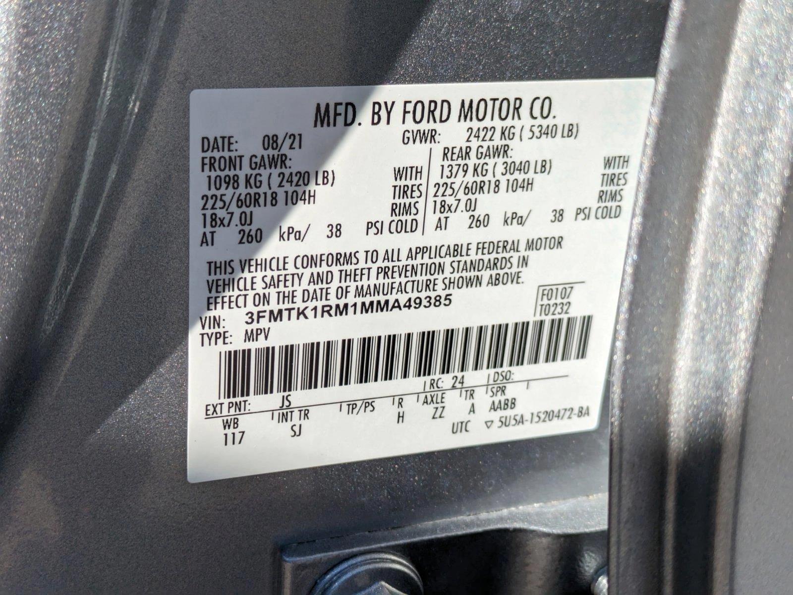 2021 Ford Mustang Mach-E Vehicle Photo in Jacksonville, FL 32244