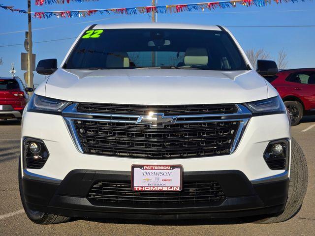 Used 2022 Chevrolet Traverse LS with VIN 1GNERFKW0NJ116548 for sale in Patterson, CA