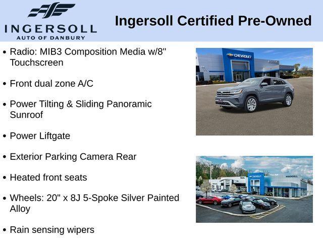 2022 Volkswagen Atlas Cross Sport Vehicle Photo in DANBURY, CT 06810-5034
