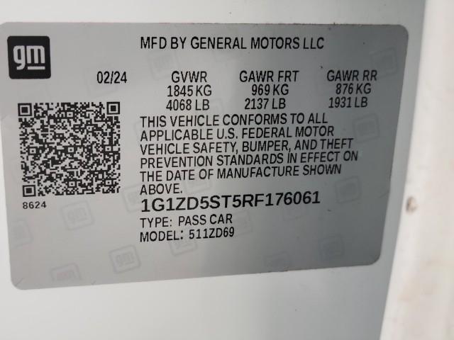 2024 Chevrolet Malibu Vehicle Photo in MANITOWOC, WI 54220-5838