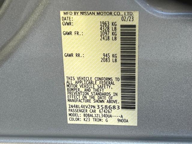 2023 Nissan Altima Vehicle Photo in Tulsa, OK 74129