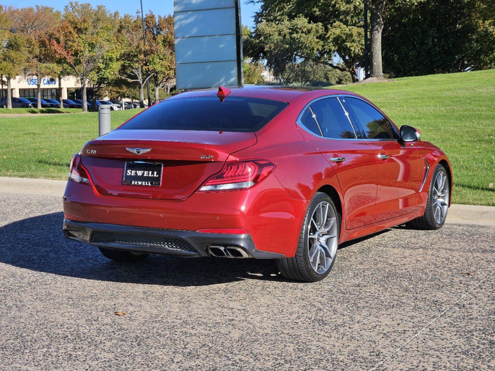 2020 Genesis G70 Vehicle Photo in FORT WORTH, TX 76132