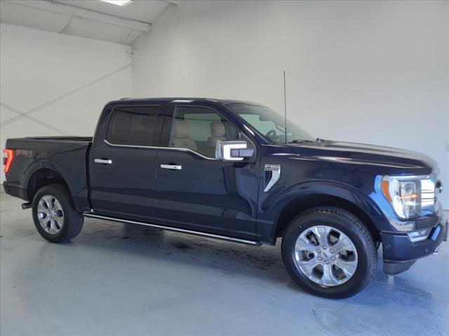 Certified 2022 Ford F-150 Platinum with VIN 1FTFW1E5XNFA95593 for sale in Decatur, AL