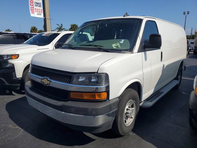 Used 2022 Chevrolet Express Cargo Work Van with VIN 1GCWGAF7XN1256583 for sale in Lighthouse Point, FL