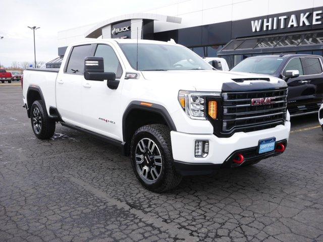 Certified 2022 GMC Sierra 2500HD AT4 with VIN 1GT19PEY7NF115281 for sale in Forest Lake, Minnesota