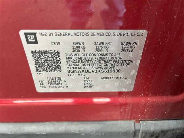 2019 Chevrolet Equinox Vehicle Photo in TULLY, NY 13159-3159