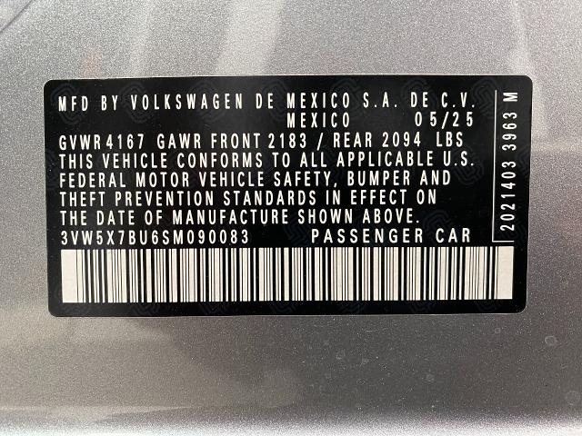 2025 Volkswagen Jetta Vehicle Photo in Appleton, WI 54913