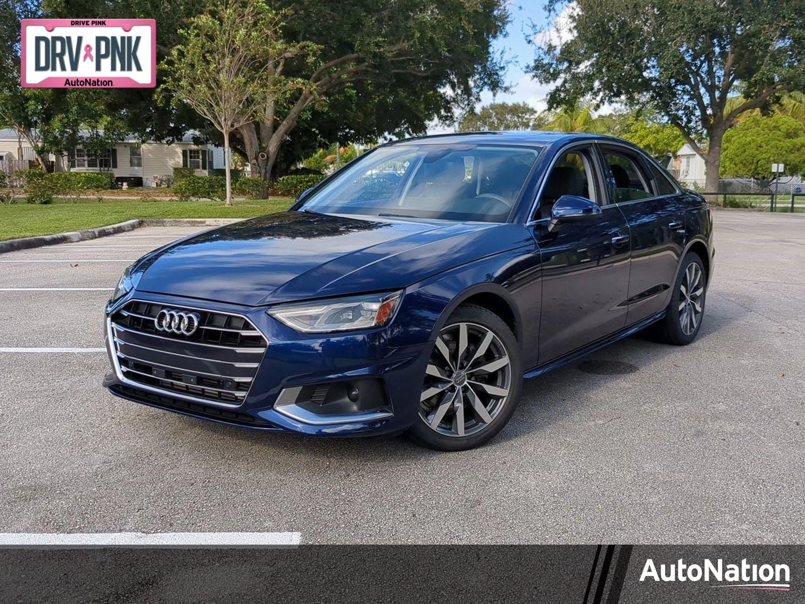 2020 Audi A4 Sedan Vehicle Photo in TIMONIUM, MD 21093-2300