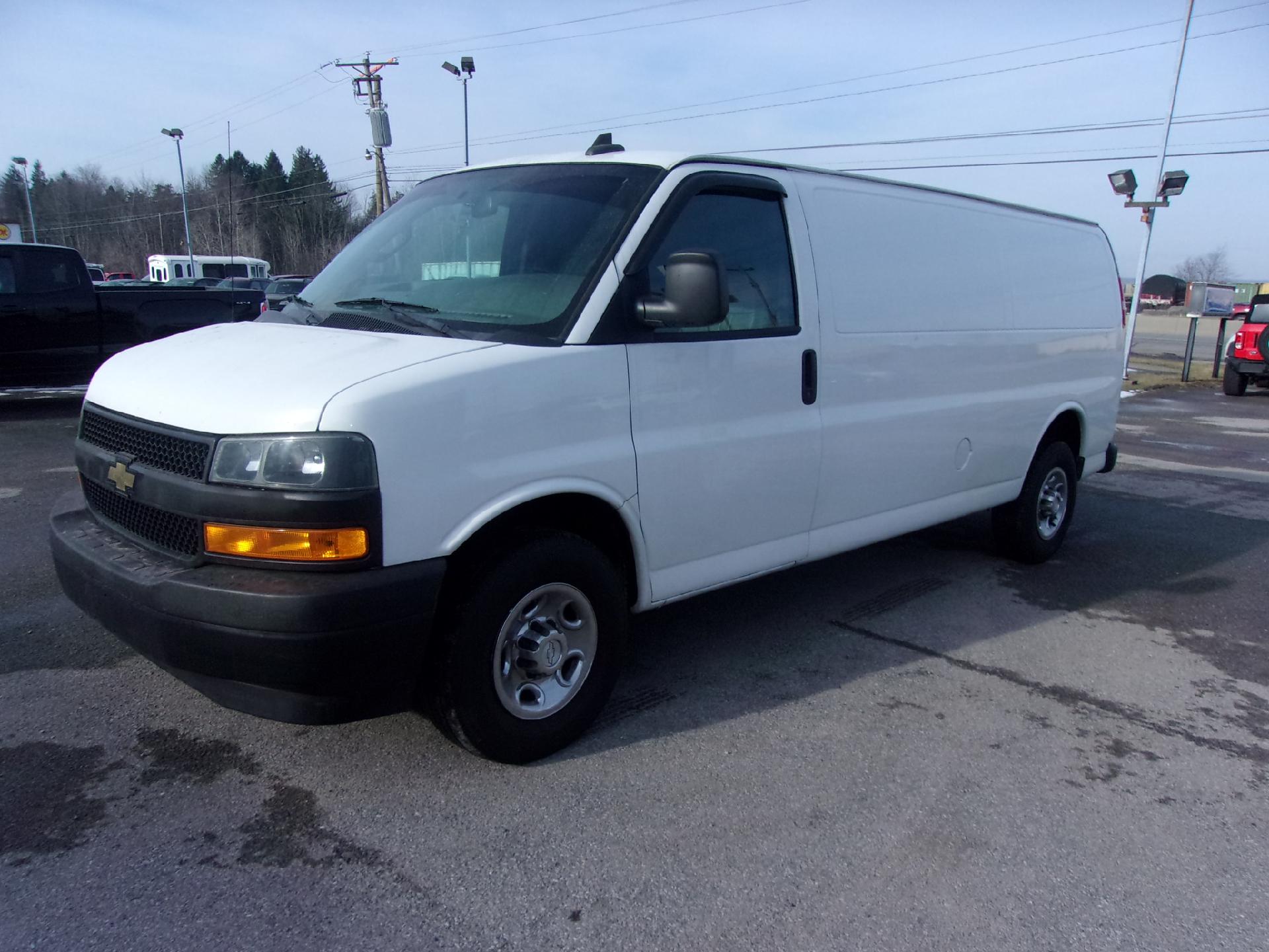 Used 2018 Chevrolet Express Cargo Work Van with VIN 1GCWGBFPXJ1331590 for sale in Ebensburg, PA