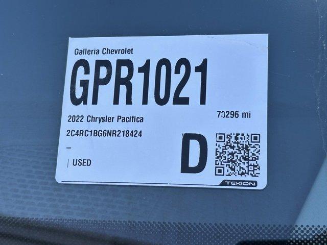 2022 Chrysler Pacifica Vehicle Photo in DALLAS, TX 75244-5909