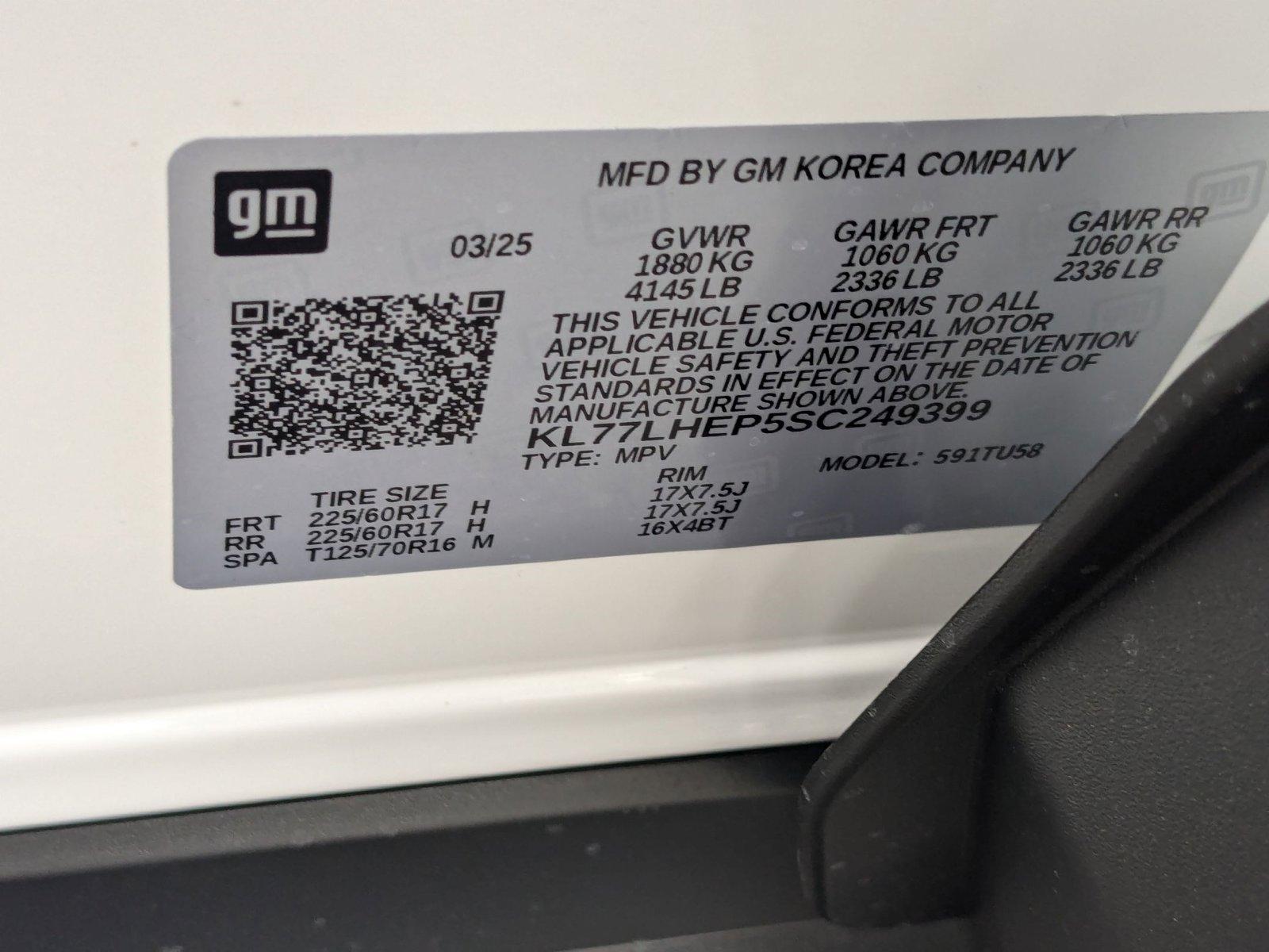 2025 Chevrolet Trax Vehicle Photo in MIAMI, FL 33134-2699