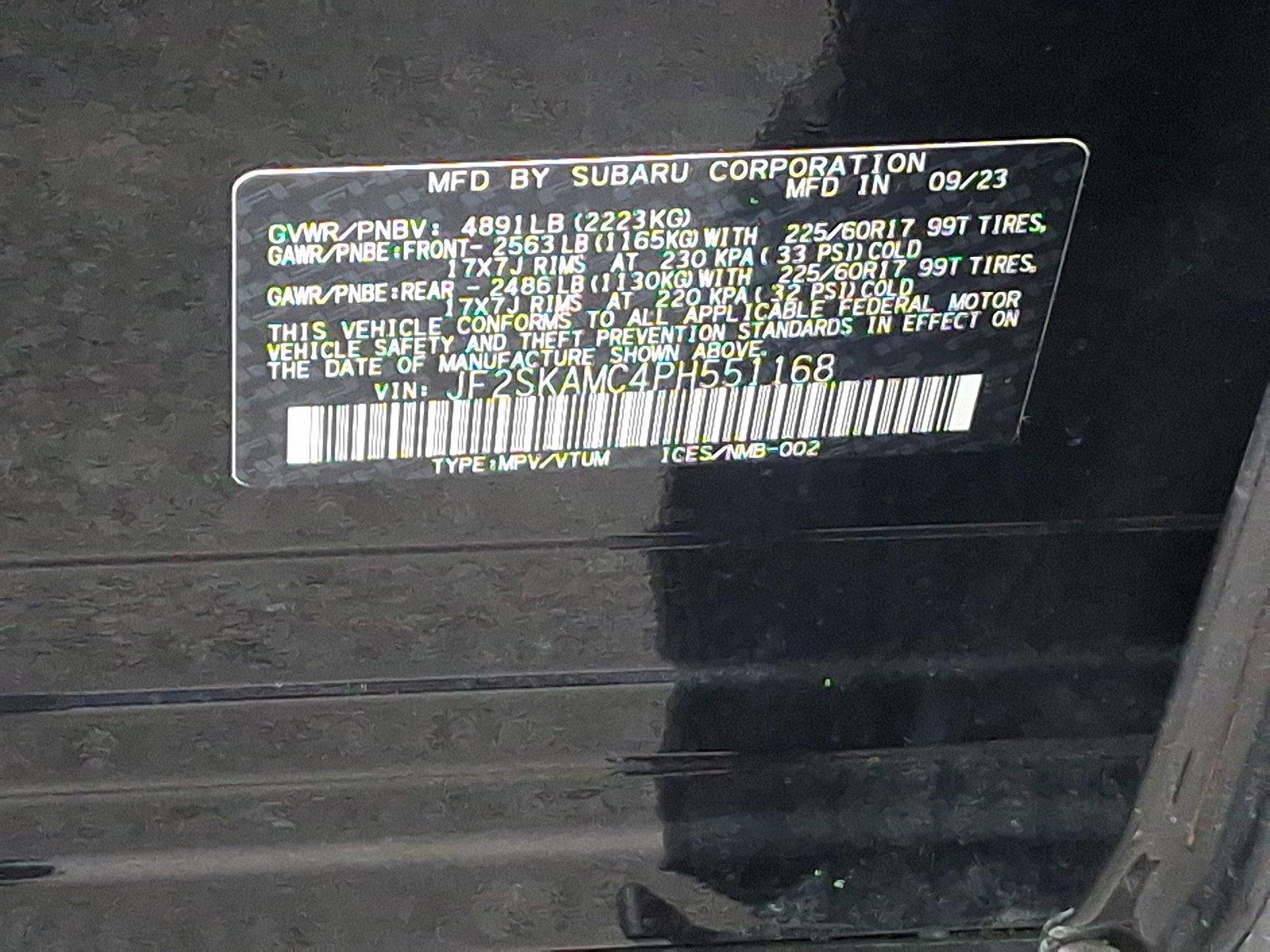 2023 Subaru Forester Vehicle Photo in Harrisburg, PA 17111