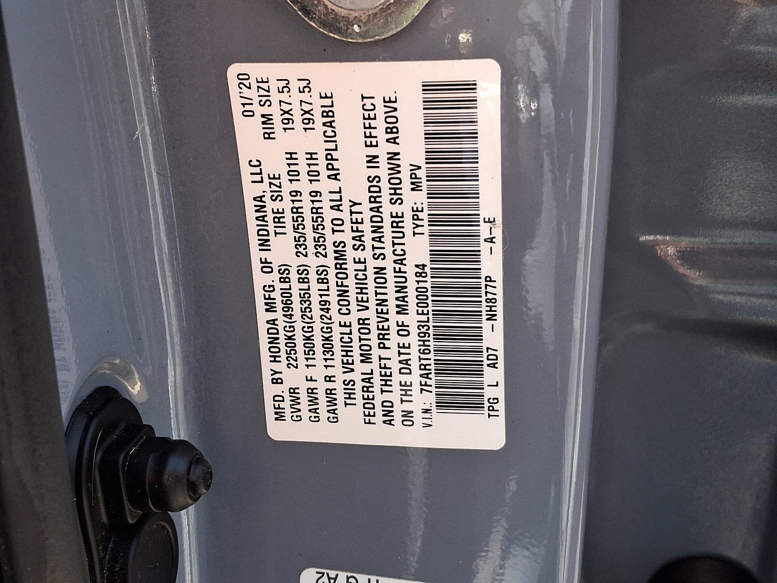 2020 Honda CR-V Hybrid Vehicle Photo in Harrisburg, PA 17111