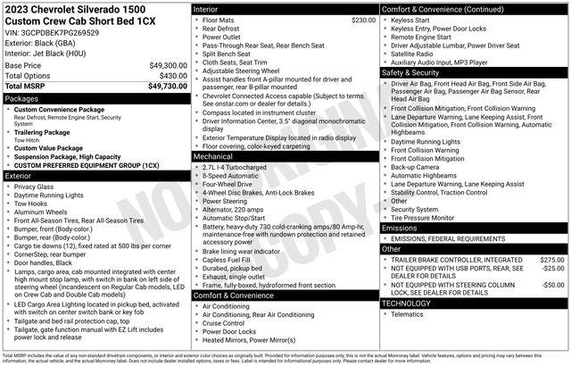 2023 Chevrolet Silverado 1500 Vehicle Photo in DANBURY, CT 06810-5034
