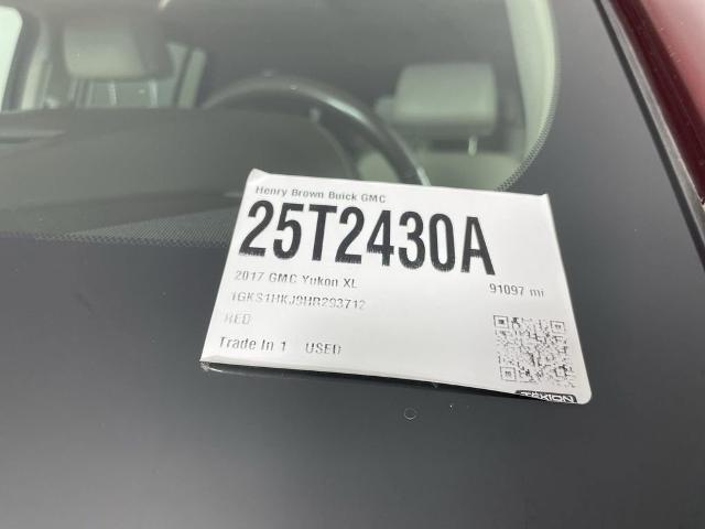 2017 GMC Yukon XL Vehicle Photo in GILBERT, AZ 85297-0402
