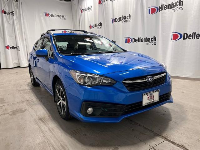 Ocean Blue Pearl 2022 Subaru Impreza Premium Wagon AWD Wagon All-Wheel Drive Continuously Variable Transmission