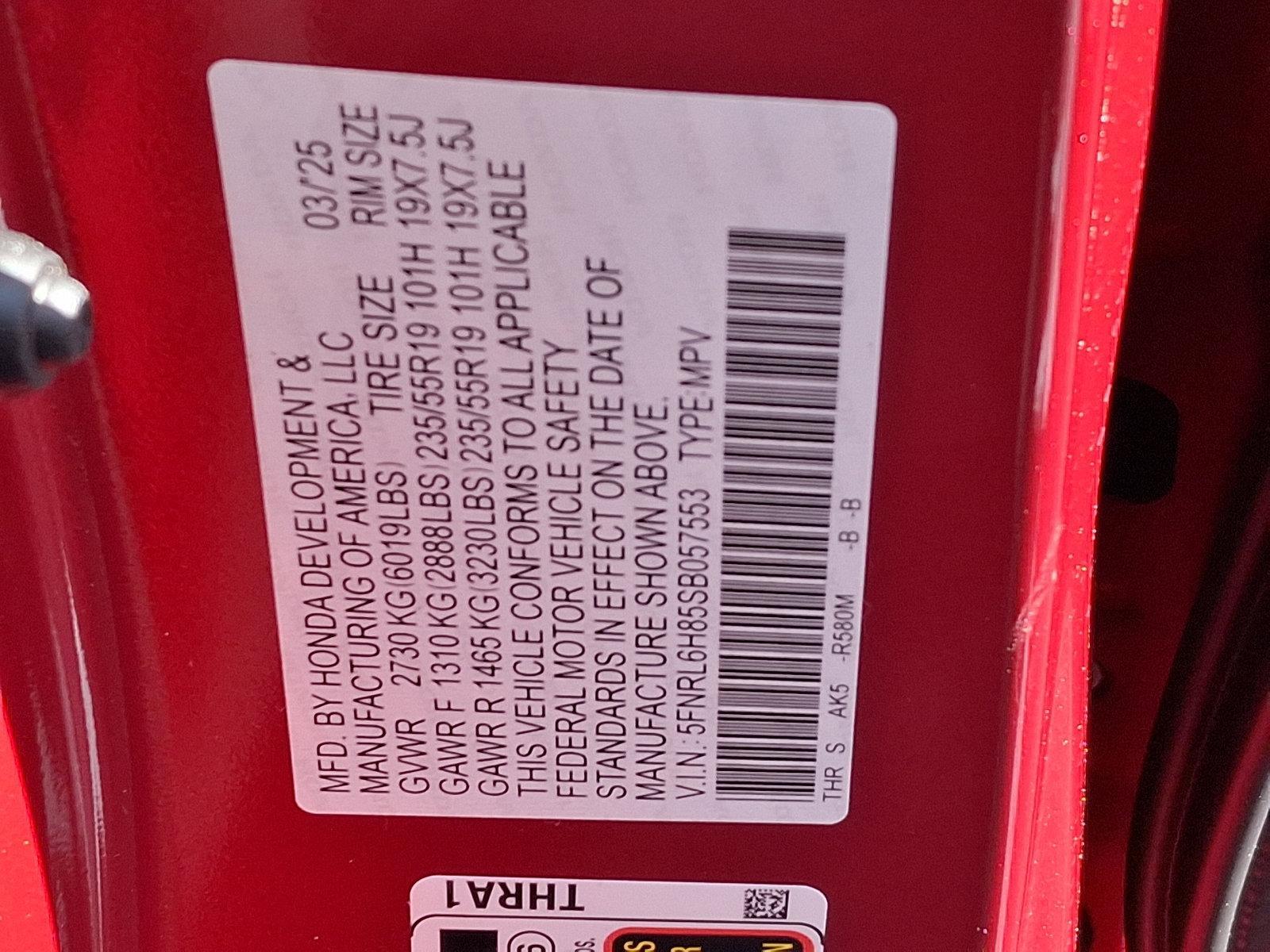 2025 Honda Odyssey Vehicle Photo in Harrisburg, PA 17111