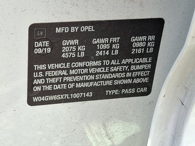 2020 Buick Regal Sportback Vehicle Photo in HARRISBURG, PA 17111-1033