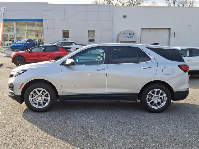 Used 2022 Chevrolet Equinox LT with VIN 3GNAXUEV3NL219435 for sale in Media, PA